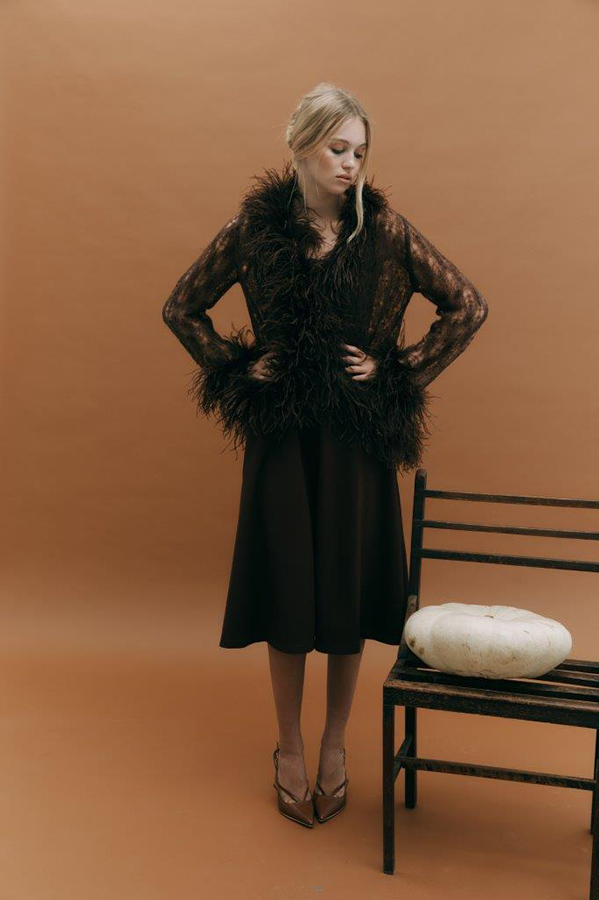 OPHELIA FEATHER GILET - Image 2