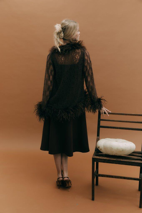 OPHELIA FEATHER GILET - Image 4